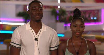 Love Island's Indiyah confronts Deji over his claims they kissed in unaired villa scenes - www.ok.co.uk