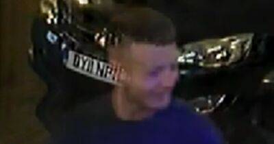 Police release CCTV images of man wanted after early hours attack in Scots town - www.dailyrecord.co.uk - Scotland - city Lanarkshire - Beyond