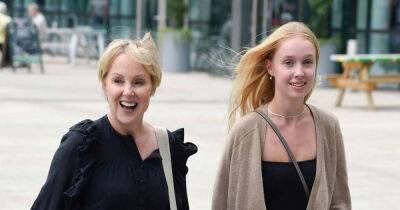 Coronation Street's Sally Dynevor enjoys Manchester shopping spree with daughter Hattie - www.msn.com - Italy - Manchester