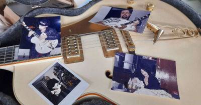 Foo Fighters guitar played by Dave Grohl could fetch £30,000 at auction - www.msn.com - Britain - USA