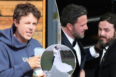 Here’s why Casey Affleck was a no-show at Ben Affleck and J.Lo’s wedding - nypost.com - Los Angeles - Indiana
