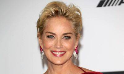 Sharon Stone dons a swimsuit for fun day in the pool - hellomagazine.com - Italy - county Stone