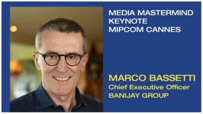 Marco Bassetti, CEO, Banijay Group, to Deliver Keynote at Mipcom Cannes - variety.com