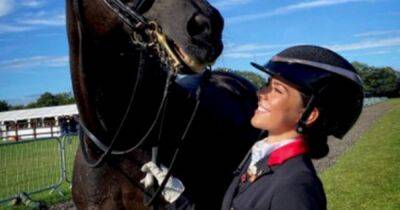 Gemma Owen shows off huge horse riding grounds at £4million family mansion - www.ok.co.uk - Britain - Hague - Indiana - county Cheshire