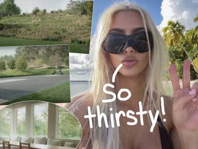 Kim Kardashian Slammed For Going WAY Over Home Water Limits Amid California Drought! - perezhilton.com - Los Angeles - California