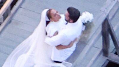 See Jennifer Lopez in Her Turtleneck Wedding Gown: All the Details on Her Three Bridal Looks - www.etonline.com
