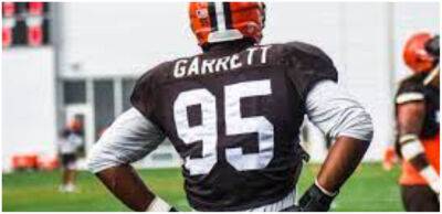 Browns’ Star Myles Garrett Speaks About Facing Baker Mayfield Week One - www.hollywoodnewsdaily.com - Chicago - county Brown - county Cleveland - county Garrett - county Baker - city Mayfield, county Baker