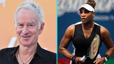 John McEnroe Praises Serena Williams Amid Retirement: 'She's Like Muhammad Ali, Michael Jordan' (Exclusive) - www.etonline.com - USA - Jordan