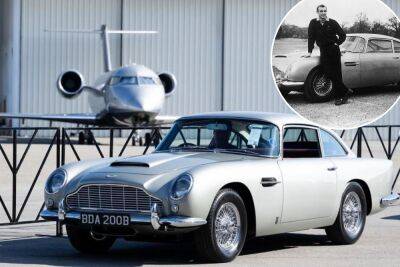 Sean Connery’s personal James Bond Aston Martin DB5 sells for $2.4M - nypost.com - Scotland - California - county Monterey