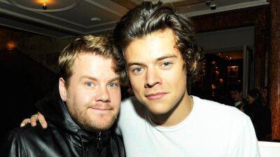 Harry Styles Leads 'Happy Birthday' Singalong for James Corden at Sold-Out Concert - www.etonline.com - New York - Portugal