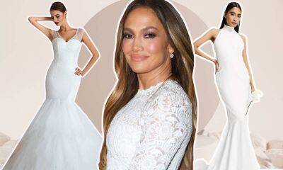 Jennifer Lopez's mermaid wedding dresses were iconic – and we've found the best lookalikes - hellomagazine.com