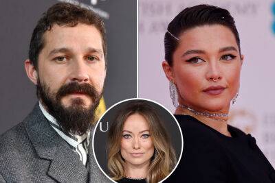 Olivia Wilde says Shia LaBeouf was fired from ‘Don’t Worry Darling’ to keep Florence Pugh ‘safe’ - nypost.com