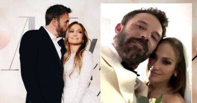 Ben Affleck paid tribute to Jennifer Lopez and her children in an ‘impassioned’ wedding speech - www.msn.com - Las Vegas