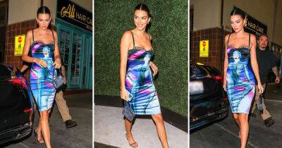 Kendall Jenner wore the ultimate statement dress to the Kylie Cosmetics party - www.msn.com - Italy - Japan