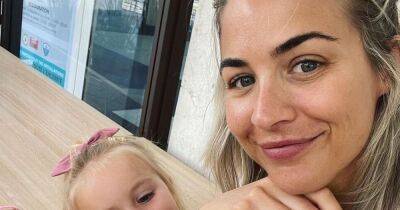 Gemma Atkinson insists 'kids need germs' as daughter, 3, share lollipop with dog - www.ok.co.uk