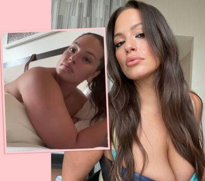 Ashley Graham Shows Off Her Gorgeous Curves In Nude Photos: ‘Made In The Image Of God’ - perezhilton.com