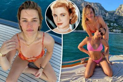 Grace Kelly’s glamorous granddaughters show off bikini bodies in France - nypost.com - France - Hollywood - Monaco - city Monaco - Philadelphia