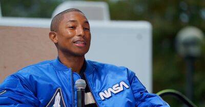 Pharrell throws first pitch of Yankees-Mets subway series - www.thefader.com - county Bronx
