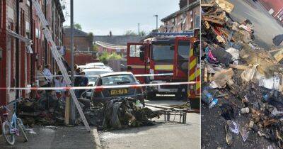 Devastation as mum and two children 'lose everything' in house fire - www.manchestereveningnews.co.uk - Manchester