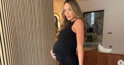 Charlotte Crosby marks 8 months of pregnancy following mum's cancer diagnosis - www.ok.co.uk - county Crosby