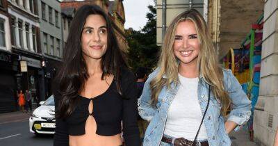 Nadine Coyle parties with Girls Aloud's "almost Cheryl" from ITV's Popstars - www.manchestereveningnews.co.uk - Manchester