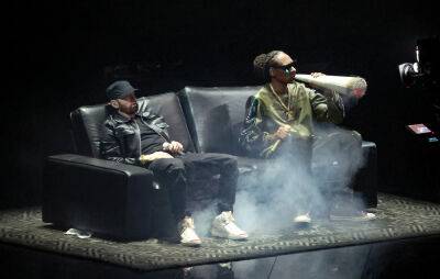 Eminem and Snoop Dogg team up for metaverse-inspired performance at MTV VMAs 2022 - www.nme.com - New Jersey