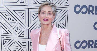 Sharon Stone Shows Off Her Fit Physique in a Tiny String Bikini as She Says Goodbye to Summer - www.usmagazine.com - Pennsylvania - county Stone - county Douglas