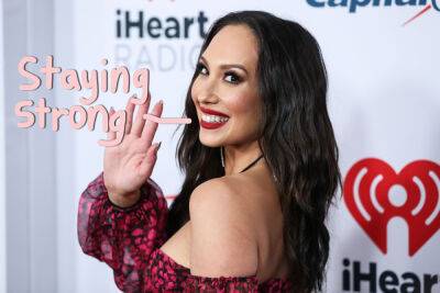 Cheryl Burke Says She's Been Thinking About Alcohol 'A Lot More Than Normal' - perezhilton.com - county Burke