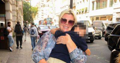 Gemma Collins looks happier than ever as she flashes huge smile carrying stepson - www.ok.co.uk
