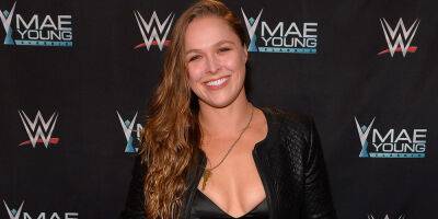 Ronda Rousey Suspended By WWE for What She Did to a Referee - Get the Details - www.justjared.com - USA
