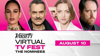 Amanda Seyfried, Murray Bartlett, Brendan Hunt and Lily James Added to Variety Virtual TV Fest: The Nominees Lineup - variety.com
