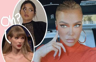 Khloé Kardashian Subtly Acknowledges Taylor Swift & Kylie Jenner Private Jet Scandal In HIGHlarious Way! - perezhilton.com