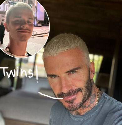 Romeo Beckham Looks JUST Like Dad David Here! - perezhilton.com