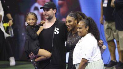 Serena Williams' Daughter Olympia Wears Her Mom's Iconic Hair Beads and Sparkling Outfit at U.S. Open - www.etonline.com - New York - county Arthur - county Ashe