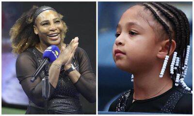 Serena Williams and daughter Alexis Olympia wear matching looks at the U.S. Open - us.hola.com - New York - county Arthur - county Ashe