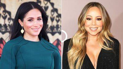 Meghan Markle Reacts to Mariah Carey Saying She 'Gives Us Diva Moments' - www.etonline.com