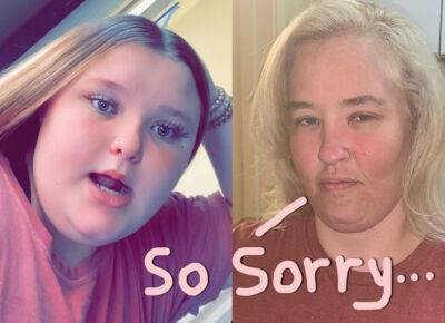 Mama June Apologized To Honey Boo Boo For Horrible Past Behavior -- In A Birthday Text! - perezhilton.com