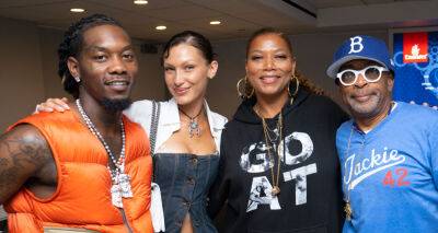Bella Hadid, Offset, Queen Latifah, & More Attend Night One of U.S. Open 2022 - www.justjared.com - county Arthur - New York - county Queens - county Lee - county Ashe
