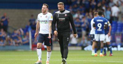 Why Gethin Jones came off at half-time for Bolton Wanderers vs Crewe Alex as target set - www.manchestereveningnews.co.uk - county Baker - county Richardson
