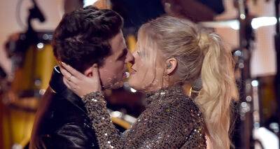 Meghan Trainor Reveals How She Feels About Kissing Charlie Puth at AMAs 2015 - www.justjared.com - USA