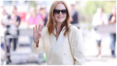 Julianne Moore Holds Court as Venice Film Festival Jury President, Talks Discovering Disney’s ‘The Aristocats’ and Cassavetes as a Child - variety.com - France - USA - state Alaska