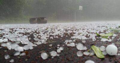 Baby dies after being hit by giant hailstone the 'size of golfball' during storm in Spain - www.dailyrecord.co.uk - Spain - Scotland