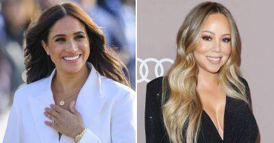 Meghan Markle and Mariah Carey Bond Over ‘Textured’ Hair Struggles: ‘Nobody Knew’ What to Do - www.usmagazine.com - county Early