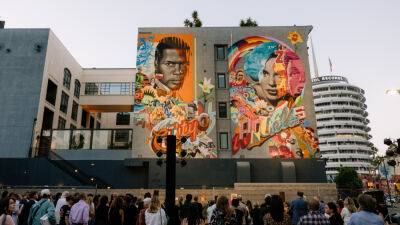 Sidney Poitier and Judy Garland Featured in New Six-Story Hollywood Mural - variety.com - Los Angeles - Los Angeles - county Story - city Hollywood, county Story