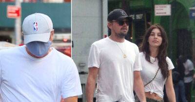 Leonardo DiCaprio, 47, covers up as he's spotted after 'split' from Camila Morrone, 25 - www.msn.com - New York - Italy
