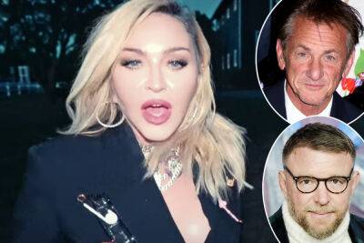 Madonna Shades Sean Penn AND Guy Ritchie -- Admits She Regrets Both Marriages! - perezhilton.com