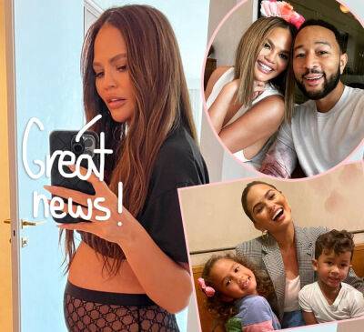 Chrissy Teigen Is Pregnant Again Nearly Two Years After The Loss Of Her & John Legend’s Son Jack - perezhilton.com - Jersey