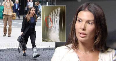 Coleen Rooney shares X-ray of broken foot after Rebekah Vardy suggests she's ‘milking it' - www.msn.com