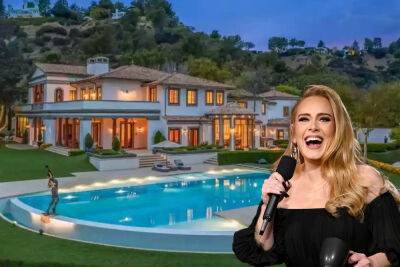 Adele gets $37.7M loan to fund Beverly Hills mega-mansion with Rich Paul - nypost.com - Italy - Las Vegas