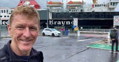 Tim Peake in Scotland as astronaut shares smiling snap at ferry port after hiking on Isle of Mull - www.dailyrecord.co.uk - Britain - Scotland